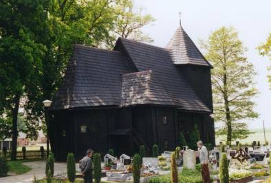 Schrotholzkirche in Koslowitz (Kozlowice)