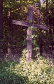 Das Kreuz von 1921 im Jahr 2001