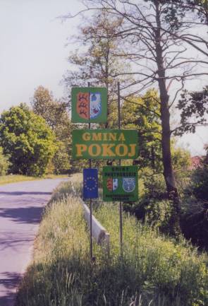 Gemeindegrenze Carlsruhe / Pokoj