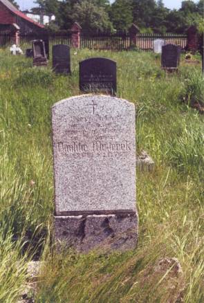 Grab "Misterek" auf dem Friedhof von Gr�ndorff / Zielenice