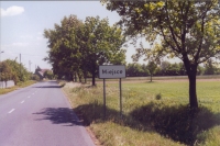 Ortseingang St�del / Miesce
