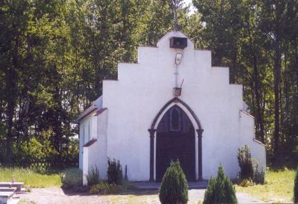 Friedhofskapelle zwischen G�lchen und Wensowite