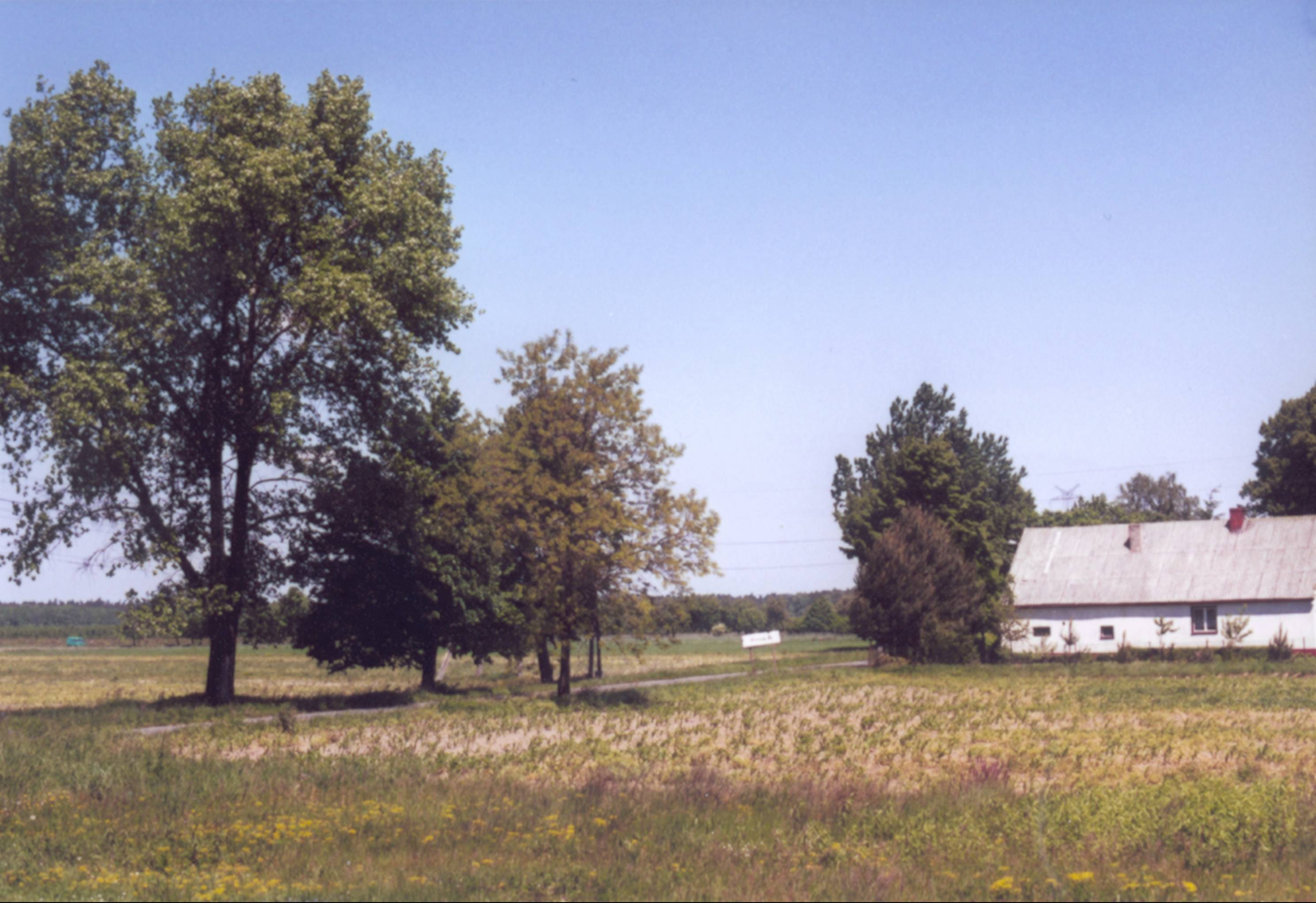 Blick vom Firedhof hin�ber nach Wensowite / Wezowice